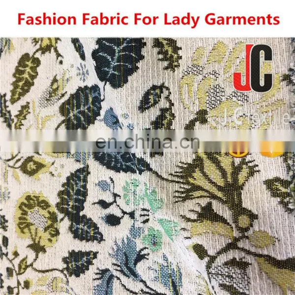 JC-M251658 New Fashion Shaoxing Polyester Cotton Knit Jacquard Fabric photo-5