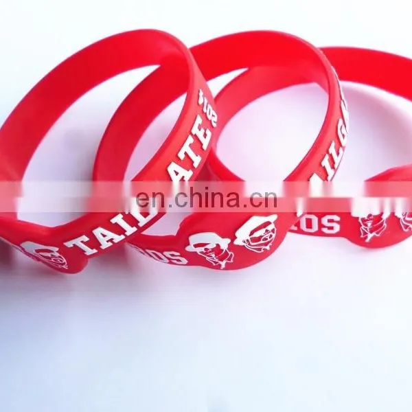 Embossed Figured Silicone Bracelets photo-3