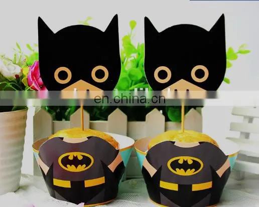 Birthday Party Paper Cake Decorations Cupcake Wrappers photo-3