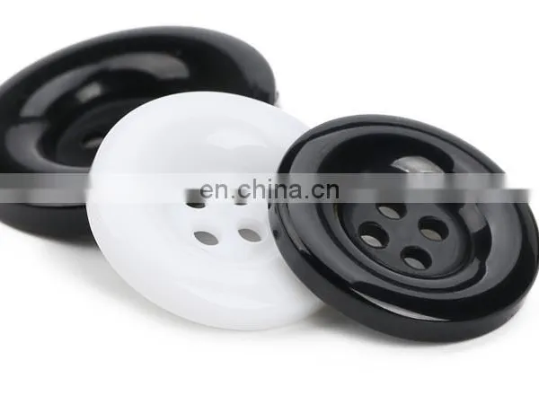 Wholesale 4 Holes Large Coat Sweater Buttons Craft Apparel Sewing Tools Resin Buttons photo-5