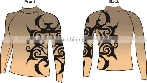 2016 New Style MMA Dye Sublimation Rash Guards