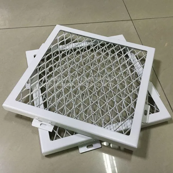 Aluminum Mesh Ceiling/ Aluminum Plate With Mesh/1220*2440 Aluminum Plate