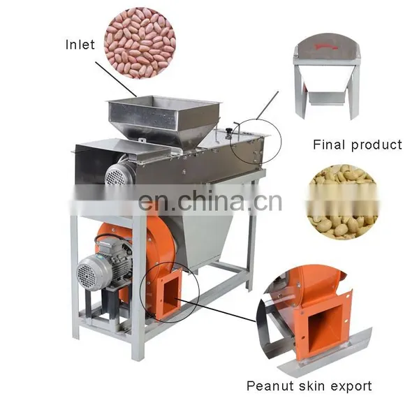 Stainless Steel Roasted Peanut Peeler Machine photo-3