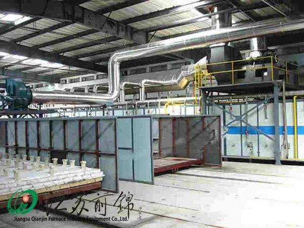 90M Natural Gas Tunnel Kiln Including One Drying and Another Firing