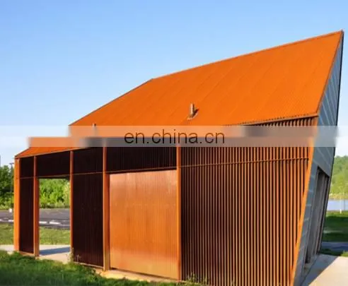 Corten Steel Sculpture Decoration for Villa Hotel Buildings photo-3