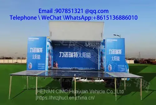 4.2 Meters Portable Stage Truck Mobile Stage Truck for Roadshow photo-2