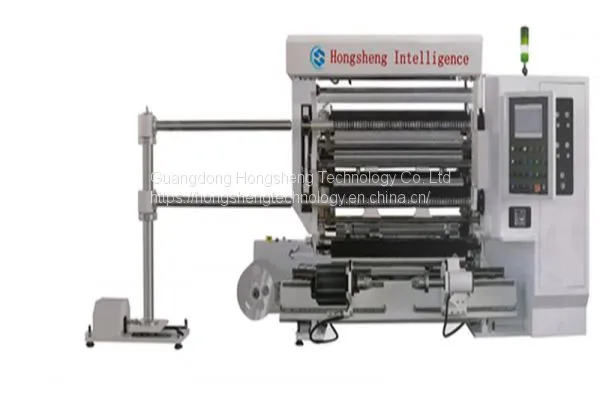 Automatic High Speed Label Slitter Computer Controlled Slitting Machine HSF-1300A
