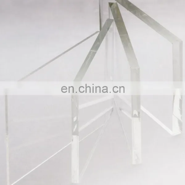 High Quality Polished Edge Tempered Furniture Glass for tv Stand photo-4