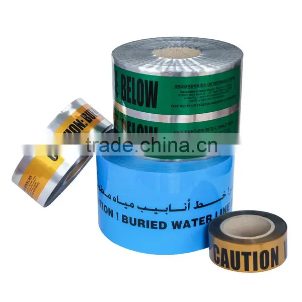 Free Sample Available Non Adhesive Underground Detectable Warning Tape OP015-2 photo-2