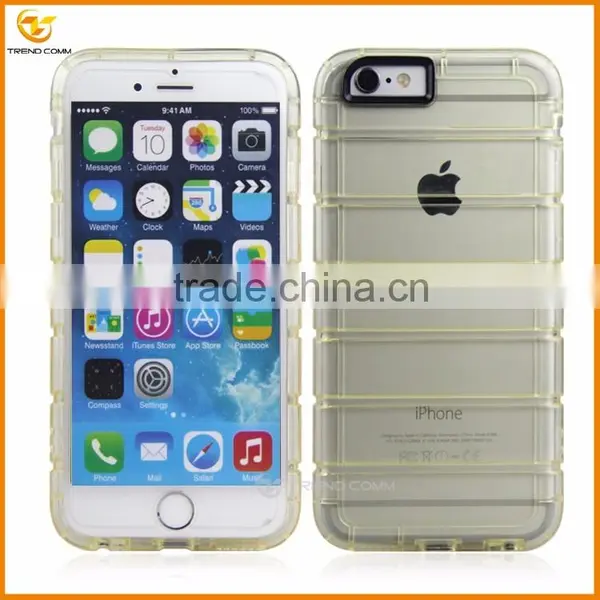 New Arrival Shockproof for Iphone 6 Plus Clear Back Cover Case photo-6