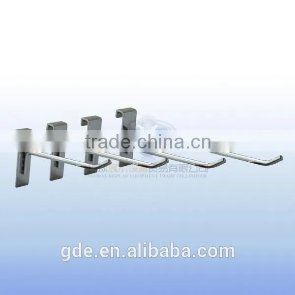 Metal Chrome Display Slatwall Hook photo-2