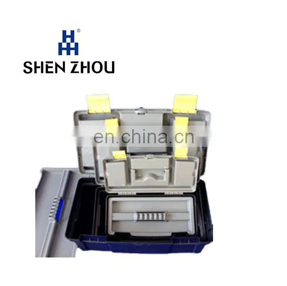 Manufacturers Simple Hard Injection Molded Plastic Tool Case With 18 Storage Drawers