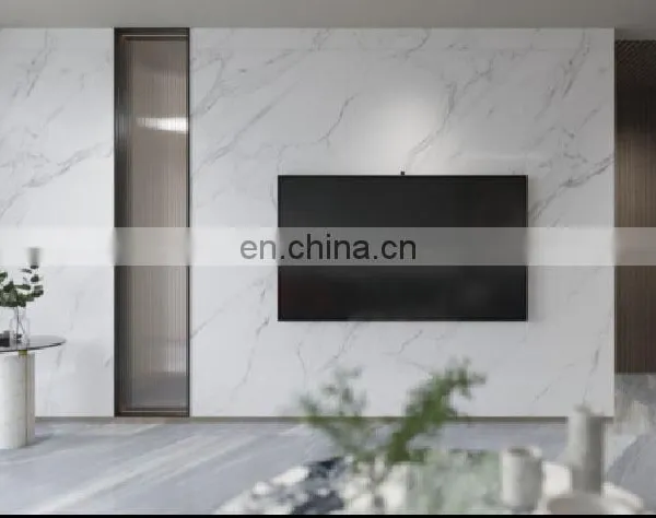 High Quality Porcelain Large Format Porcelanato Piso Marble Slab Ceramic Grey Floor Tiles photo-2