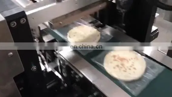 Automatic Tortilla Packaging Machine Toast Pillow Packing Machine Food Automatic Horizontal Flow Wrapping Line photo-4