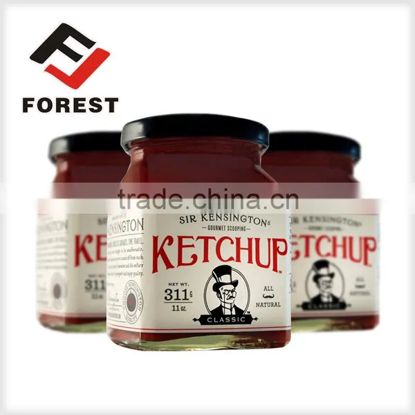 Adhesive Label for Sauce/salad Bottle, Bottle Wrapping Shrink Label photo-2