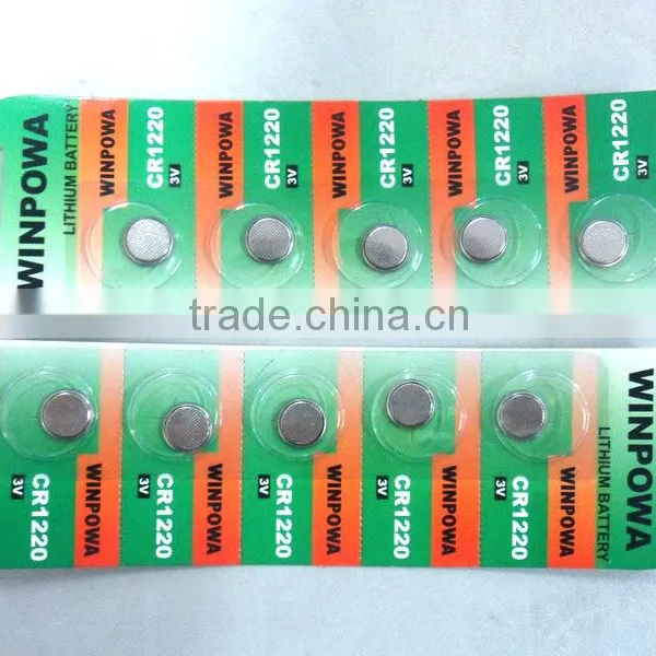 Cr2016 With Tab Battery Lithium Button Cells photo-2
