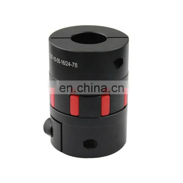 Jaw Type Coupling High Torque Aluminum Alloy Coupling Curved Jaw-type Cnc Coupling in Stock photo-5