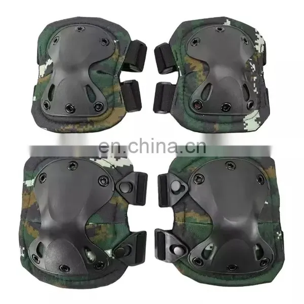 Wholesale Outdoor Sports Protection Field Training Style Tactical Elbow Knee Pads for Hunting photo-2