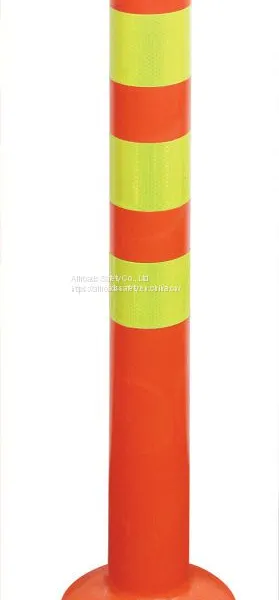 75cm High Quality PU Spring Post Traffic Control Barrier Post photo-2