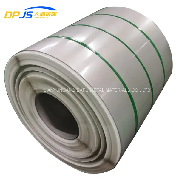304/316/S13091/S42020/S31608/S44070/S34778/S31050 Mirror Surface Stainless Steel Roll/Coil/Strip PVC Protected photo-4