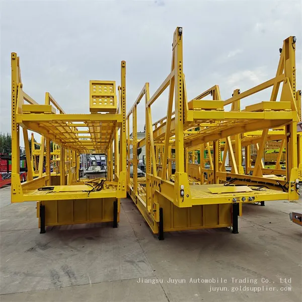 Export Semi-trailer Philippines Trailer 7-seater Sedan Galvanized Semi-trailer photo-5