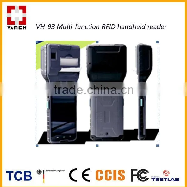 NFC RFID 1D Barcode Scanner IP54 Reader UHF Long Range With Thermal Printer photo-3