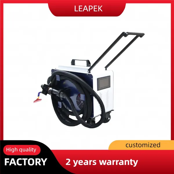 Portable Pulse Industries Fiber Laser Cleaner Battery-Included Equipment for Metal Wood Paint Rust Removal Cleaning Machine photo-3
