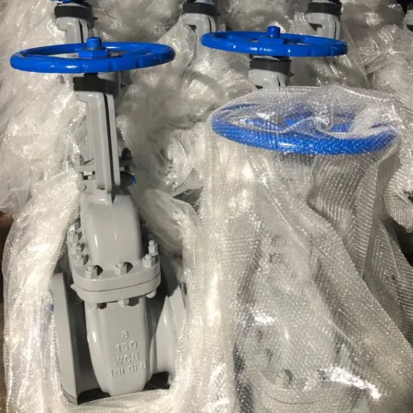 Factory Sale ANSI 150LB/300LB WCB Cast Steel Rising Stem Flange WCB Gate Valve photo-5