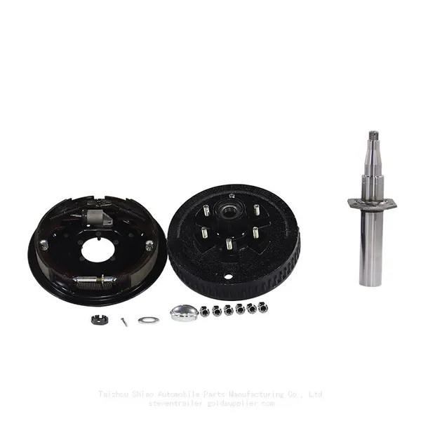 Trailer RV Specific Brake Drum Hub And Spindle Assembly | Electric Brake, Hydraulic Brake, Hand Brake | Shiao Trailer Chassis Manufacturing Factory photo-3