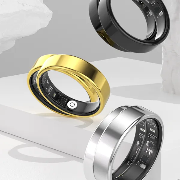 Smart Ring/Heart Rate and Blood Oxygen Movement Meter Step Ring（Wechat:13510231336）