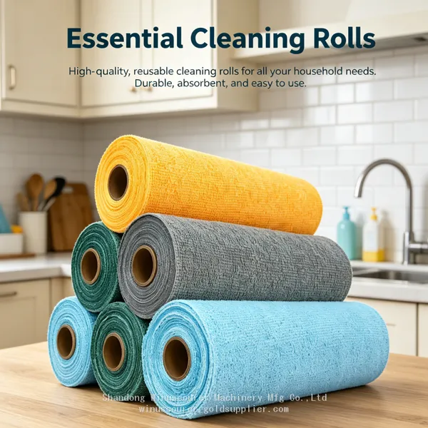 Tear-Away Microfiber Kitchen Towels Roll Highly Absorbent Cleaning Cloths for Cleaning Multi-Purpose Double-Sided Design photo-2