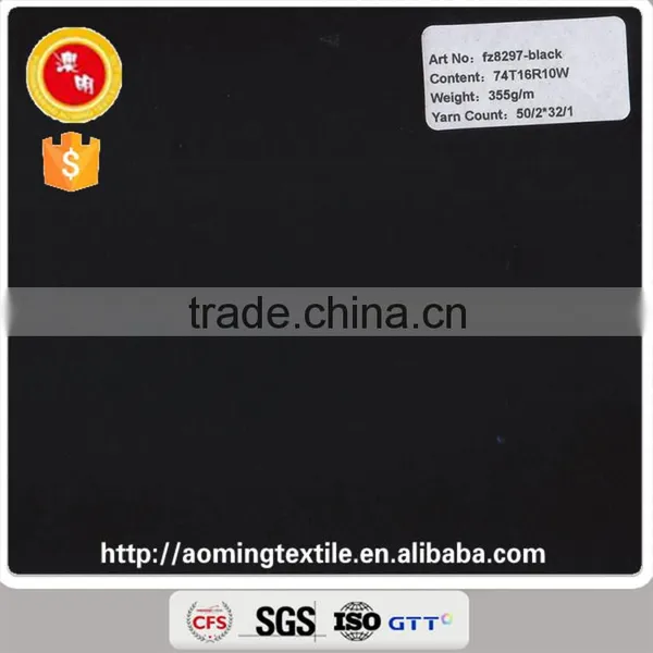 Fz8297 Series Cheap Poly Viscose Wool Twill Suit Fabric in Stock in Satin Back Serge photo-3