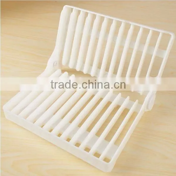 Foldable Kitchen Dish Drying Rack Plate Drainer Holder Organizer Storage photo-3