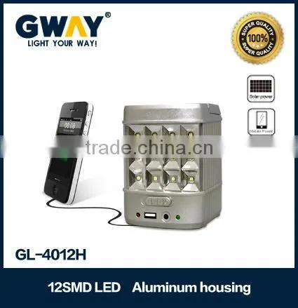 12pcs Led Solar Panel Charge Emergency Camping Lantern With Usb photo-2