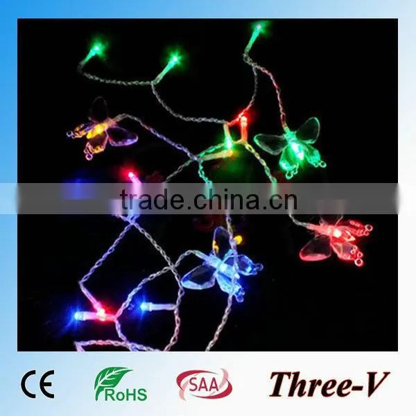 Butterfly LED Xmas Lights Holiday Home Window Ceiling Tree Decoration String Light 5M/10M 220V/110V photo-6
