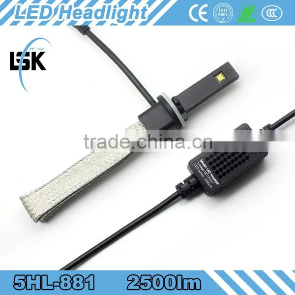 Long Lifespan g5 Auto Led Headlamp 881 Use Color White 6500k for Safety Driving photo-3