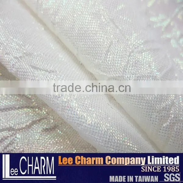 100% Polyester Metallic Luster Textile Fabric photo-4
