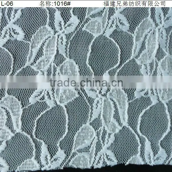 Comfortable Nylon lace fabric