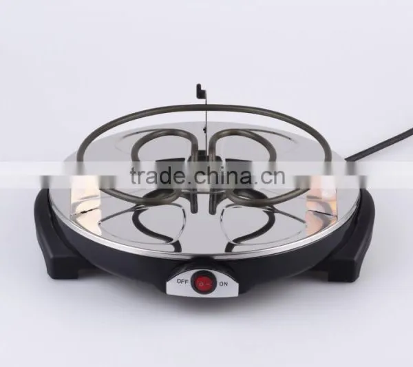 900W 6-Person Raclette Grill With Glass Plate RG-106G photo-2