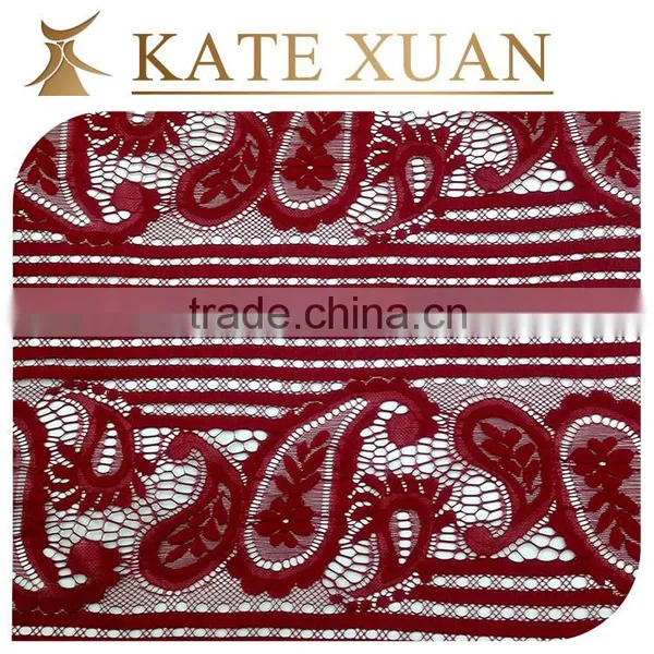 Net Yarn Tulle Embroidery Polyester Netting Lace Fabric photo-4