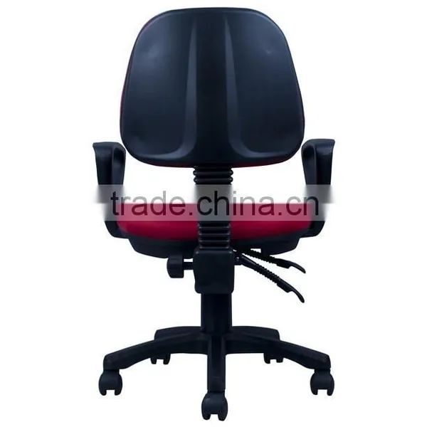 Ergonomic Swivel Office Chair With Fixed Armrest photo-4