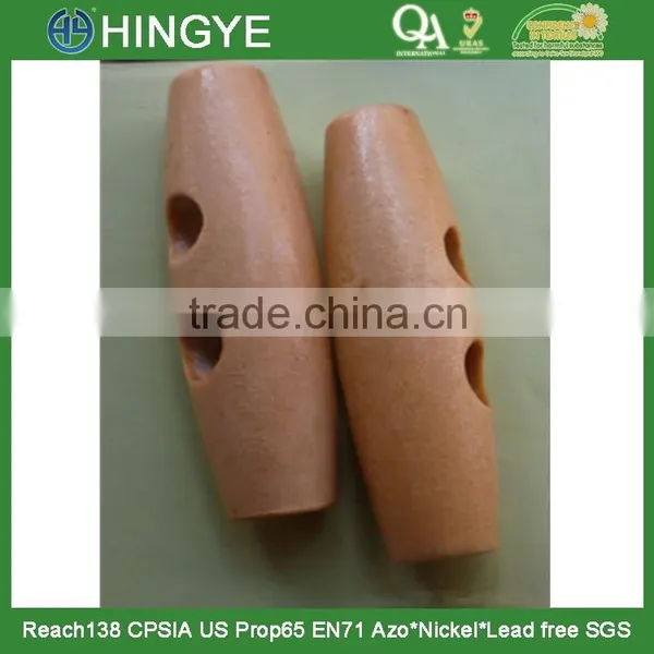 2015 New Arrive Plain Wooden Toggle Button -- T1504
