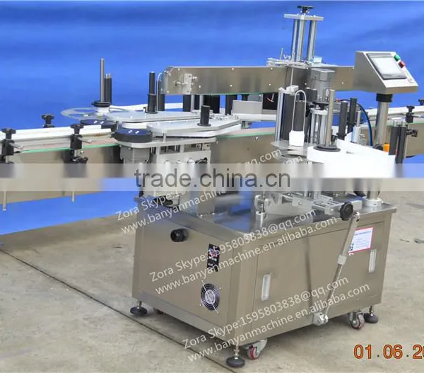 Servo Motor High Speed Automatic 2 Sides Cold Glue Bottle Labeling Machine photo-2