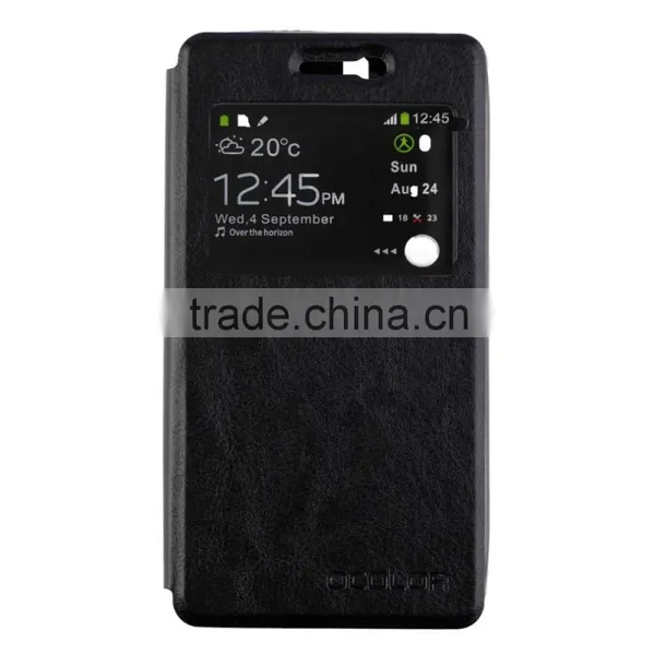 PU Leather Case Cover Housing Magnetic Flip Black for DOOGEE X5/X5 PRO Wholesale photo-4