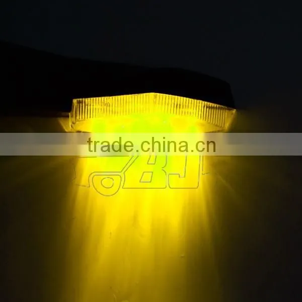 BJ-SL-029 Universal Black Warning Lights for Motorcycle photo-6