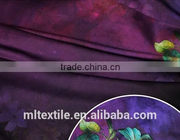 19mm 100% Mulberry Silk Fabric 95% Silk 5% Spandex Fabric photo-3