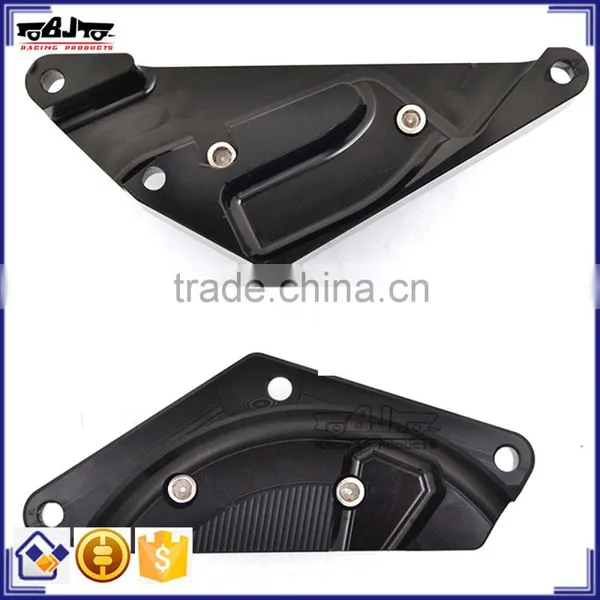 BJ-EG-MT07 Black Aftermarket Motorcycle Engine Parts Aluminum and POM Engine Guard for Yamaha MT07 FZ7 2014-2015 photo-2