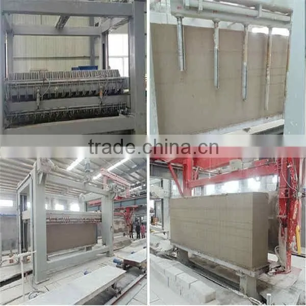300000m3 Automatic Aac Plant/ Autoclaved Aerated Concrete Aac Production Line photo-4