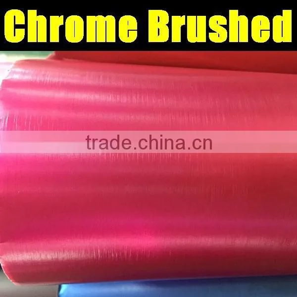 Quality Stable Chrome Matte Brushed 1.52*20m