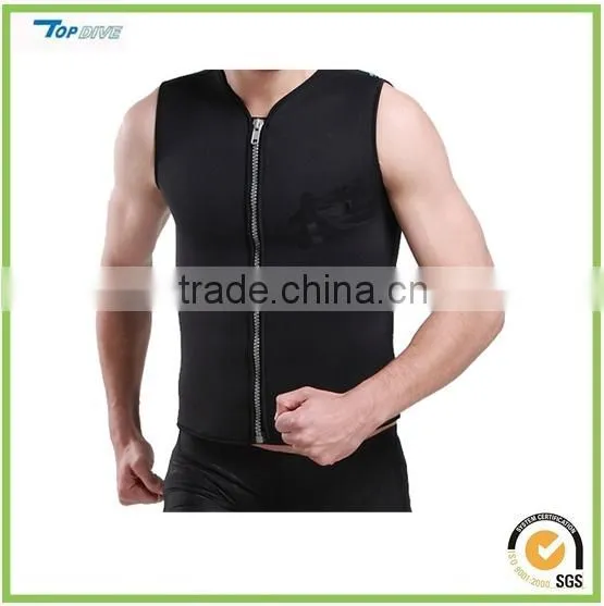 3MM Thick Warm Neoprene Unisex Diving Suits Vest Wetsuits Tops Swimwears Bathing Suits photo-3